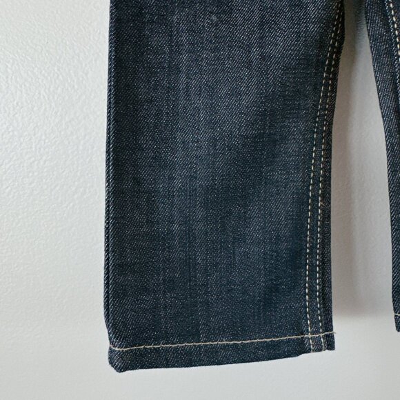 3/$15 Levi’s NWOT 514 Slim Straight jeans 12m dark wash baby pants - Picture 4 of 14